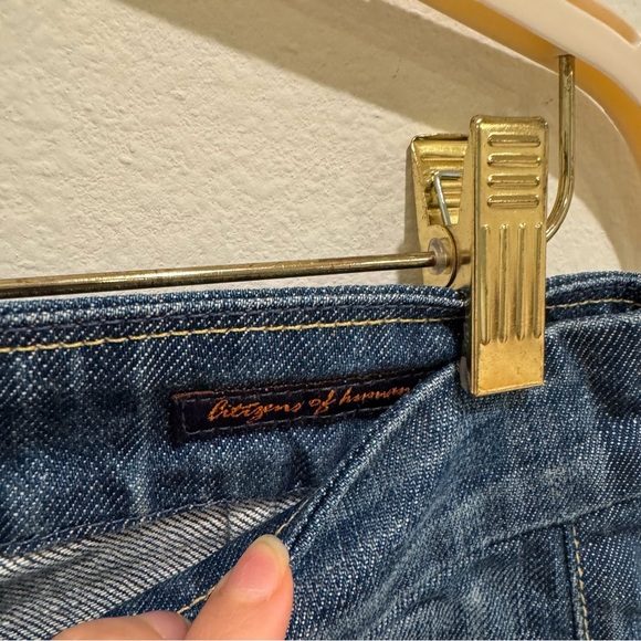 Citizens Of Humanity Faye Dark Blue Boot Cut Jeans - Picture 7 of 13